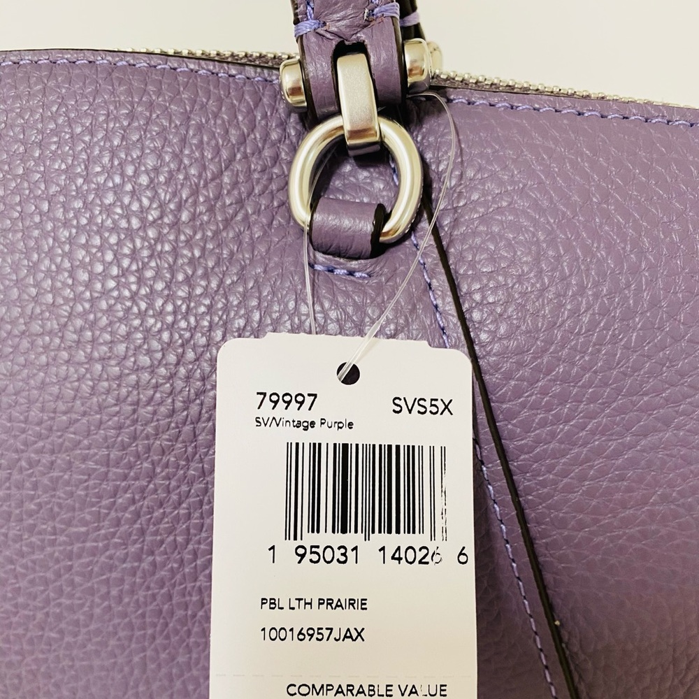 💃Coach Prairie Satchel/Crossbody Bag - Picture 11 of 11